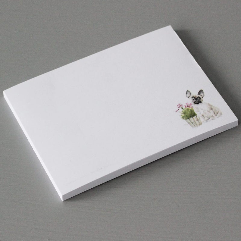 Nancy Nikko French Bulldogs Sticky Notes - 4" x 3" 50 Sheets. Notepad, to Do List, Reminder Note. Gift for Dog Lovers. (1, French Bulldog) - Image 5