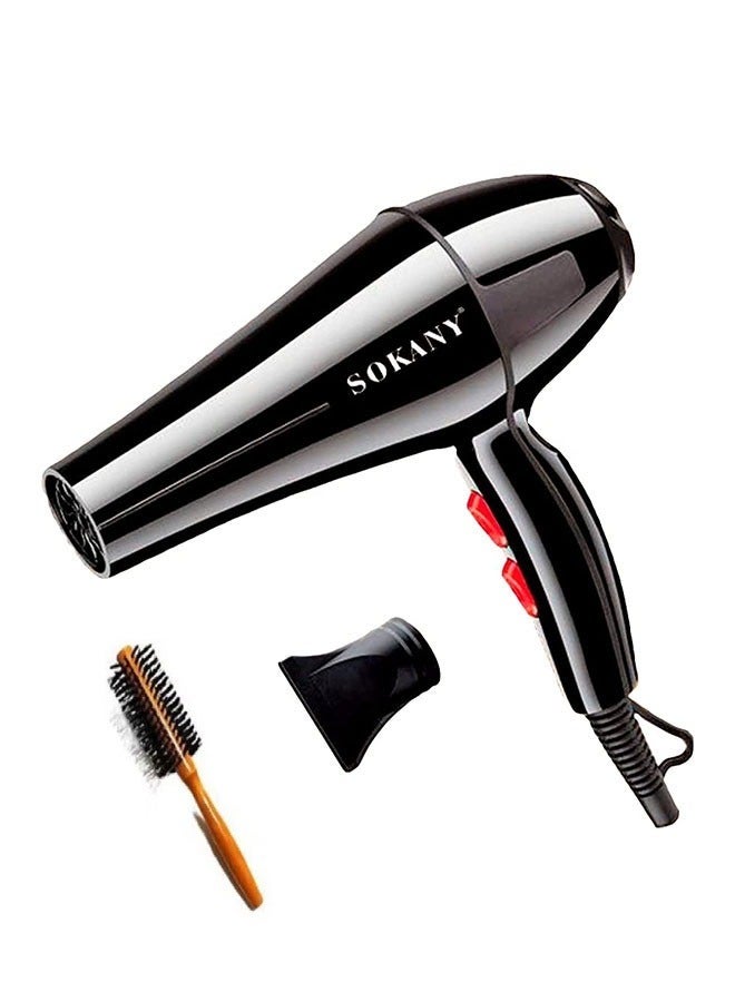 SK-2200 Professional Hair Dryer - 2200W + Brush