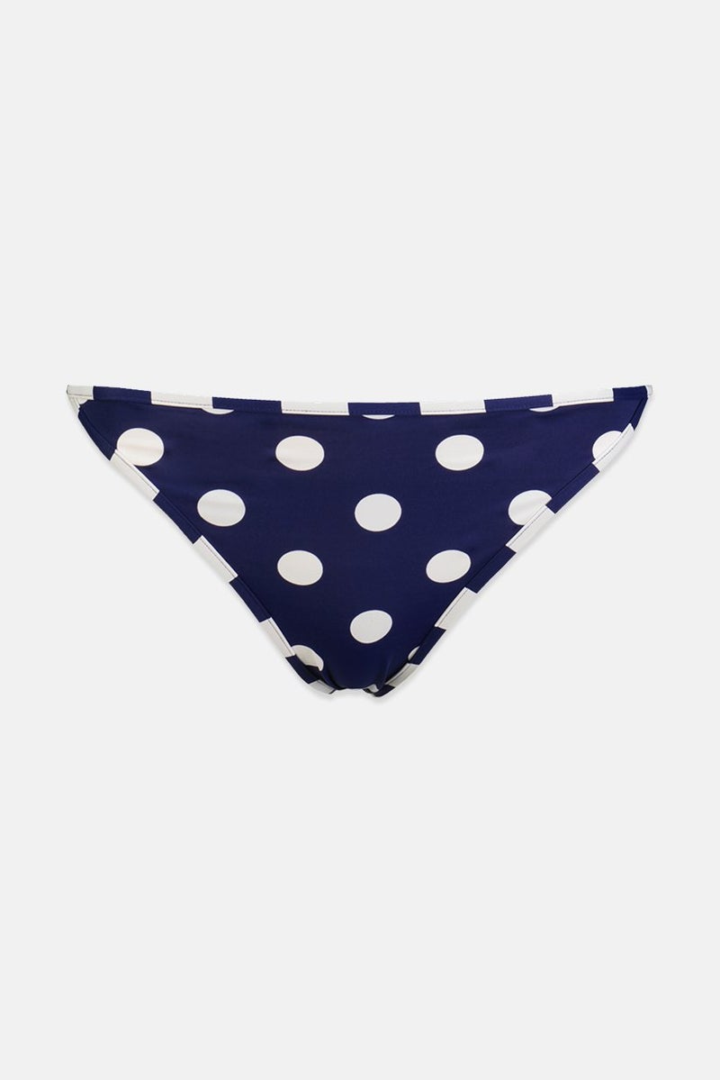 women'secret Women Polka Dots Bikini Bottom, Multicolor - Image 4