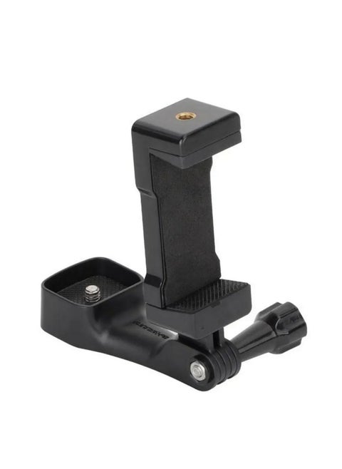 Expansion Phone Clip Holder for DJI OSMO Pocket 3 Front Smartphone Bracket with 1/4 Screw Adapter Compatible with Pocket 3 Camera