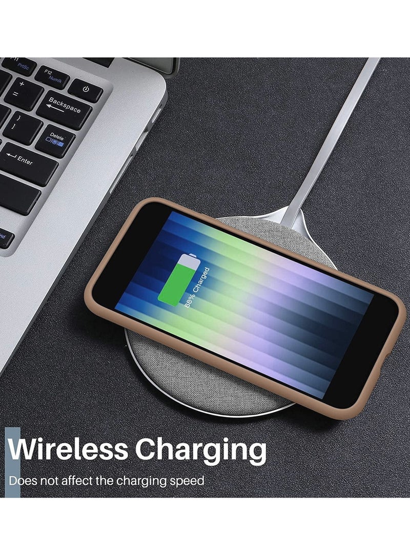 Wtech Honor 400 5G 2025 Premium Soft Liquid Silicone Full Protective Raised Lips Edges and Camera Case Cover (MCRPSN) - Brown - Image 3