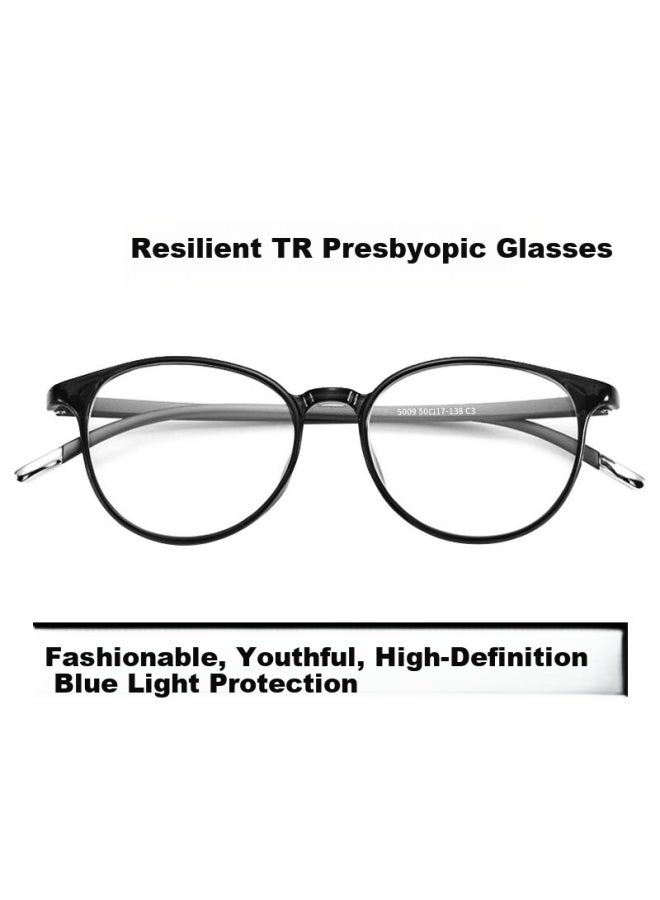 Shi Yun Shiyun Anti-blue Light Reading Gl For Women, High Definition Tr Ultra-light Presbyopic Gl For Elderly, Back-to - Image 1