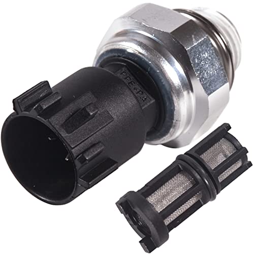 HIHIAV 12673134 926041 Transmission Engine Oil Pressure Sensor Switch Oil Sending Unit with Filter 917143 for GMCBuickCadillacChevrolet Chevy Express Silverado Yukon Sierra Tahoe Impala 12596951 53L - Image 1
