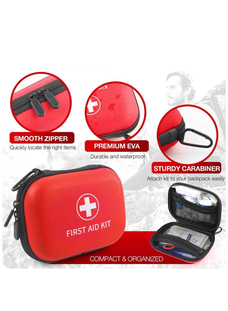 Mini First Aid Kit 24 Piece Set Home Car Travel Emergency Kit Hiking Camping Portable Trauma First Aid Kit Boat Car Outdoor Survival Kit - Image 3