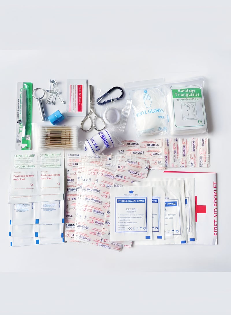 Mini First Aid Kit 24 Piece Set Home Car Travel Emergency Kit Hiking Camping Portable Trauma First Aid Kit Boat Car Outdoor Survival Kit - Image 4