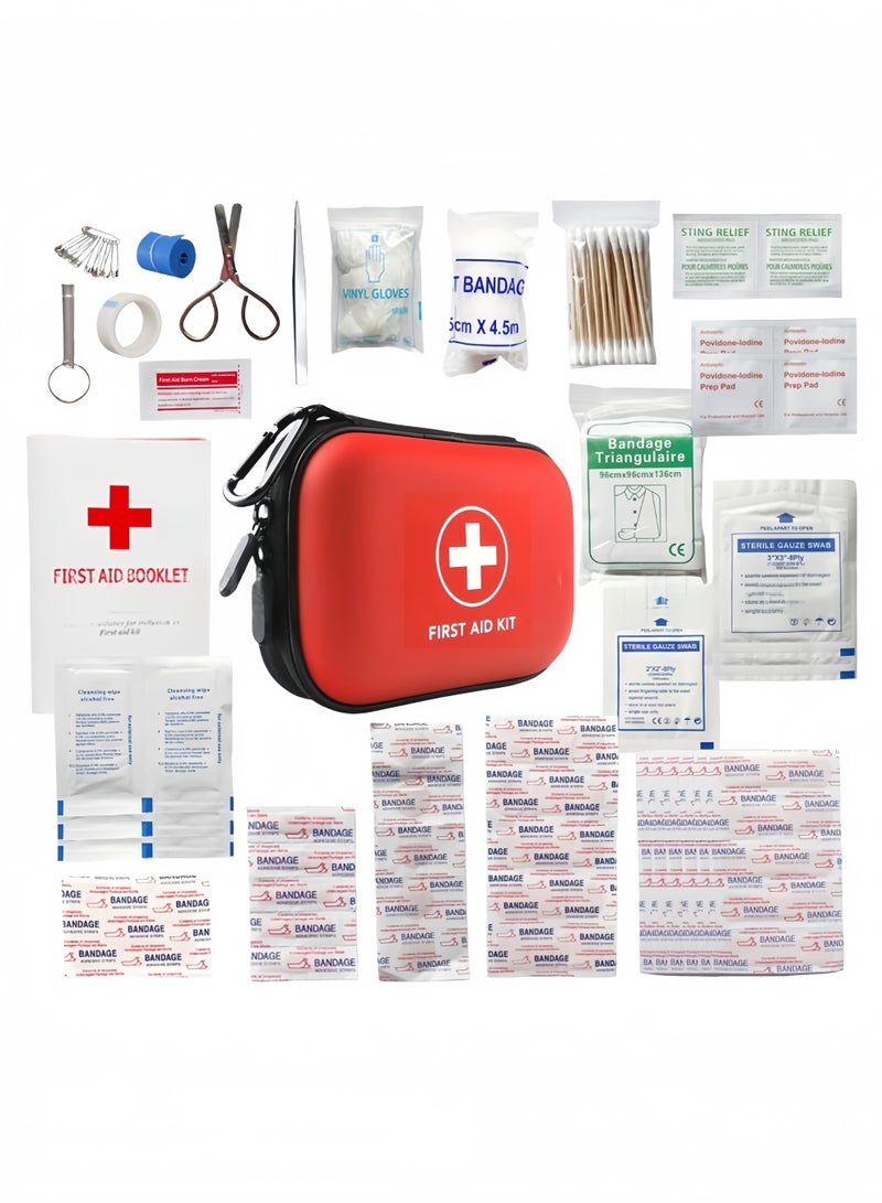 Mini First Aid Kit 24 Piece Set Home Car Travel Emergency Kit Hiking Camping Portable Trauma First Aid Kit Boat Car Outdoor Survival Kit - Image 1