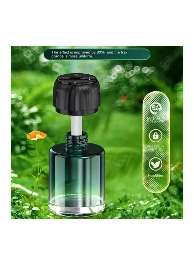 معطر هواء السيارة الكهربائية القابل للشحن سهل الاستخدام وصغير الحجم السعة 160 مل أوضاع مختلفة شاحن من النوع C مؤشر ضوئي يحتوي على زيت أساسي بطارية بسعة 300 مللي أمبير تعمل لمدة 4-5 ساعات - Image 4