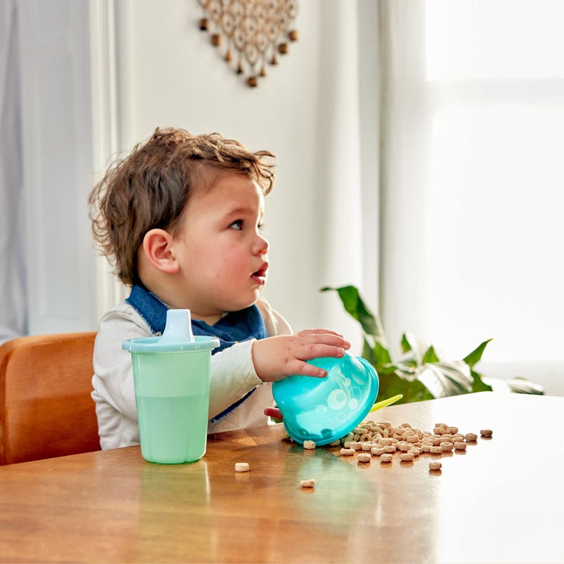 The First Years Take & Toss Sippy Cups - Spill Proof Toddler Cups Value Party Pack - 10 Oz - 20 Count,Pastel - Image 4
