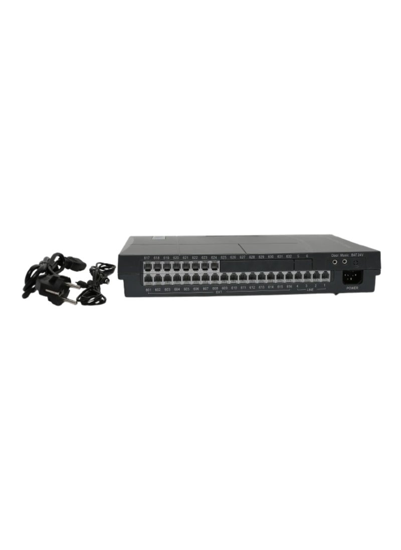 Verimax CS+632-424 PABX Telephone System – 4 CO Lines & 24 Extensions – Office PBX Intercom System for Business Communication  - Image 3