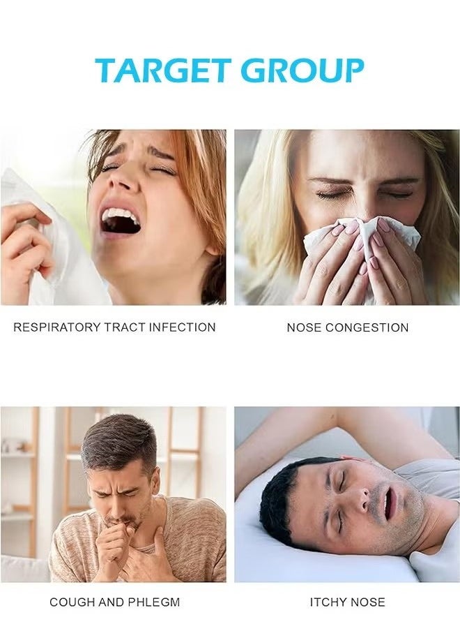 Sthxyfaith - Anti-snoring Nose Patch Comfortable Anti-snoring Device (15 Count, White) - Boost Oxygen Intake, Reduce Snoring, Improve Sleep Quality - Sweat Resistant, Skin Safe Nasal Strips - Extra Strength Snoring Solution - Image 1