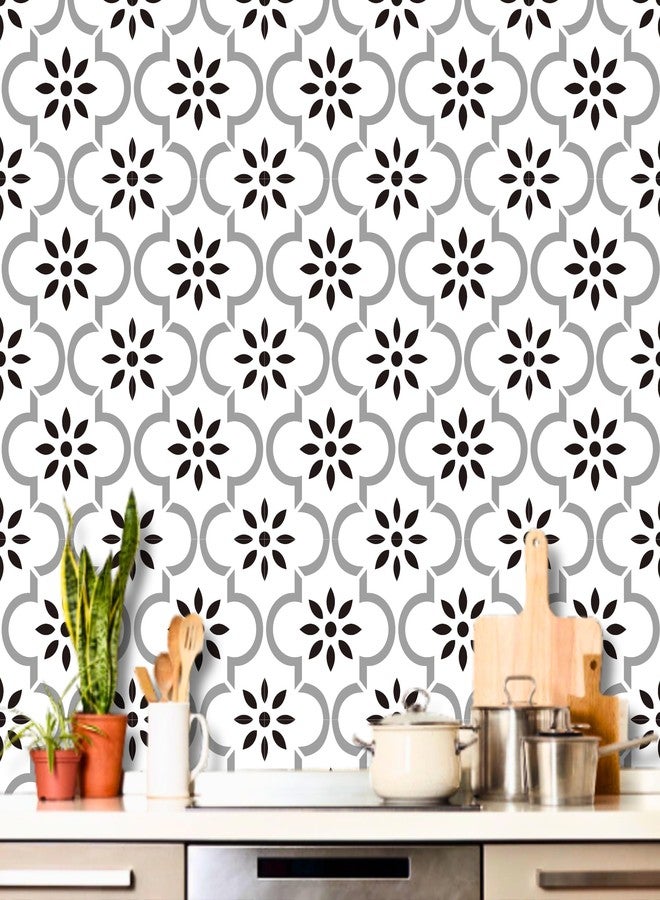 Brandian 24 pcs Tile Decals for Doors & Cabinets, Covers 4 Ft x 3 Ft, Water Guard, 6x6 Inches (Pack of 24) - Image 1