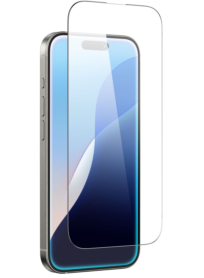AMAZINGthing Supreme Glass for iPhone 16 Screen Protector Tempered Glass with Titan Dust Proof Filter and Easy Install Tray - [Full Cover 2.75D] - Image 2