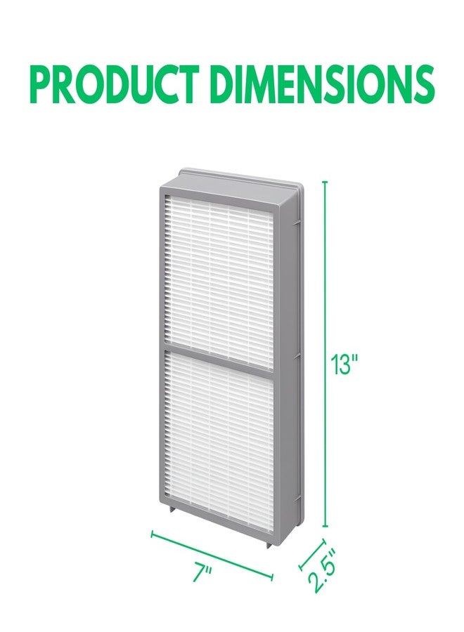 Nispira Premium HEPA Filter Replacement Compatible with Hunter Air Purifier Model 30729, 30713, 30730, 30763, 36730. Compared to part 30962. 2 Filters - Image 2