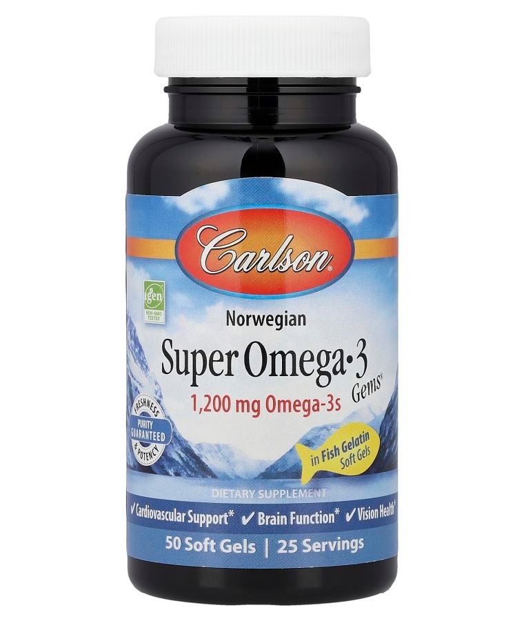 Carlson Norwegian Super Omega-3 Gems® 50 Soft Gels