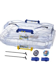 Beyblade Burst Evolution SwitchStrike Battle Tower Battle Arena by Hasbro Includes Strike Valtryek & Noctemis Beyblades with 2 Different Colours Moreover 2 Launchers