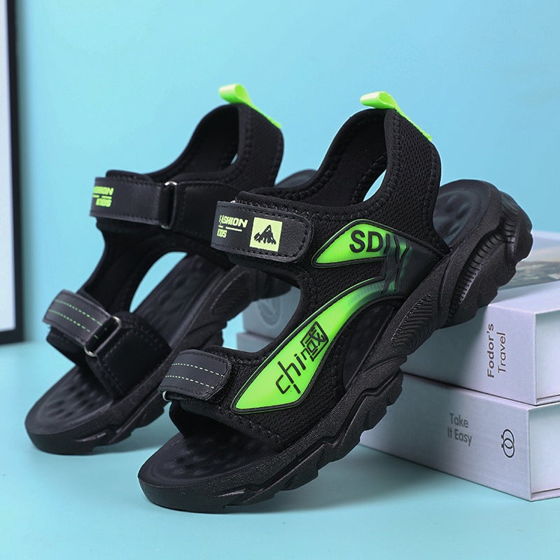 Jinjiang 2025 Summer Boys Sandals Beach Shoes Breathable Non-Slip Beach Sandals New Children'S Shoes - Image 4