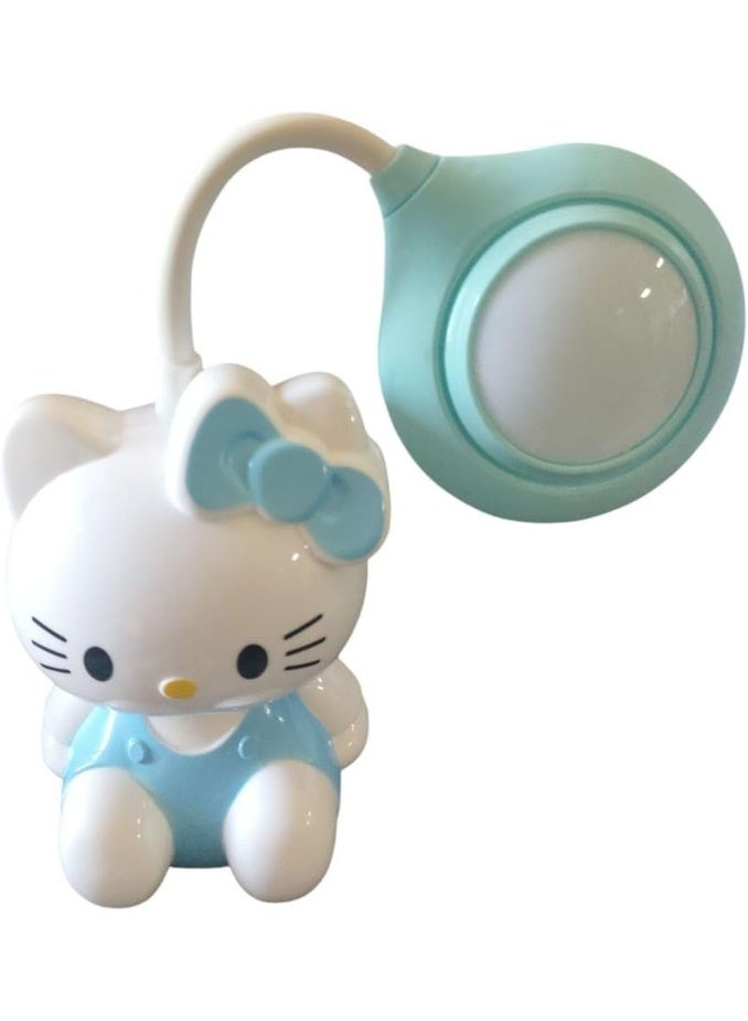 Spaceshoop Portable LED Desk Lamp with Night Light Cute Foldable USB Charge Reading Light for Bedroom Kids Bedside Study Multicolor - Image 3