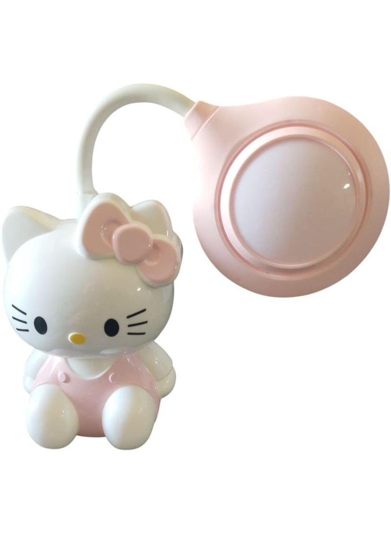 Spaceshoop Portable LED Desk Lamp with Night Light Cute Foldable USB Charge Reading Light for Bedroom Kids Bedside Study Multicolor - Image 1