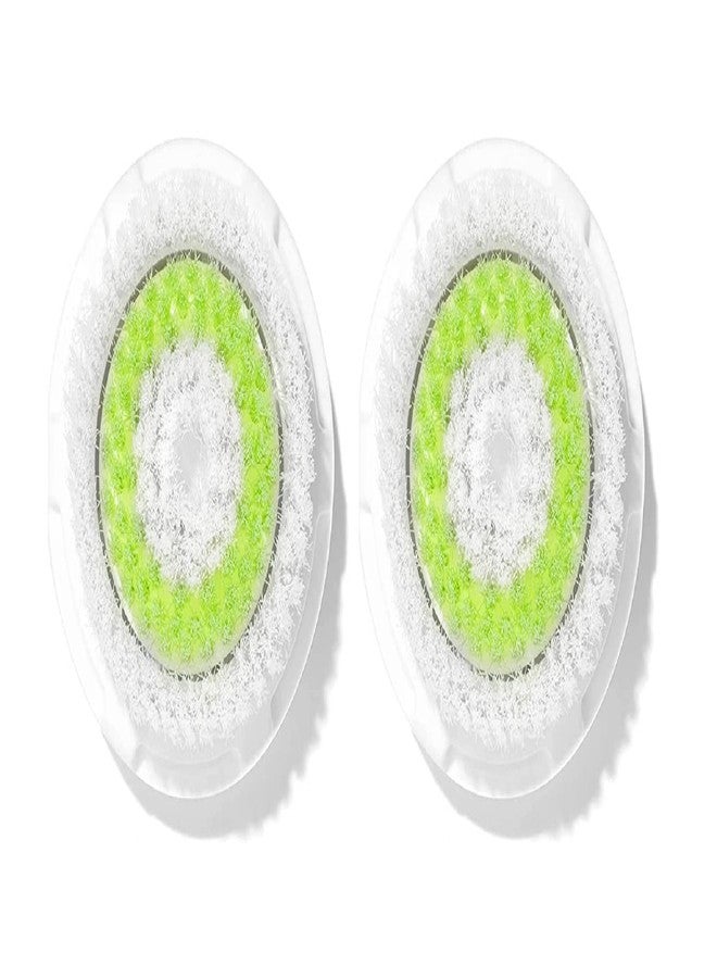 Clarisonic Acne Cleanse Facial Cleansing Brush Head Replacement Compatible with Mia 1, Mia 2, Mia Fit, Alpha Fit, Smart Profile Uplift and Alpha Fit X, 2 Count - Image 1