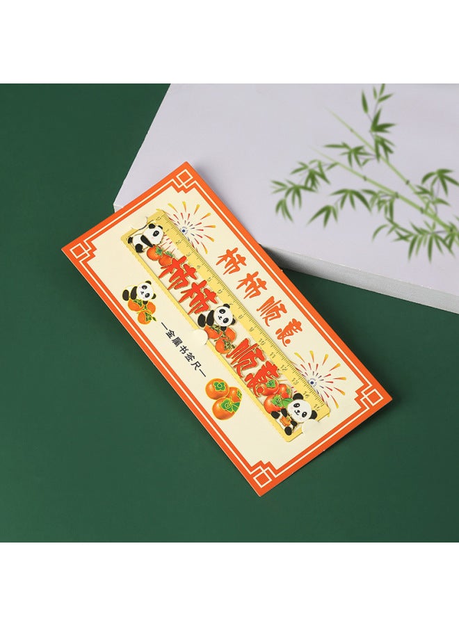 HELPS Creative Metal Inspirational Bookmarks Children's Cartoon Pendants Chinese Style Small Gifts Student Reading Mark Book Page Clips - Image 1