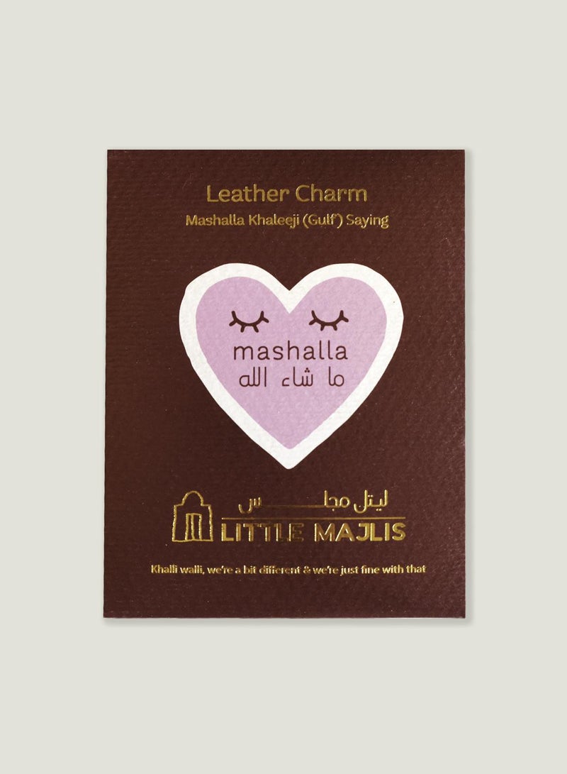 Little Majlis Leather charm, Mashalla - Image 3