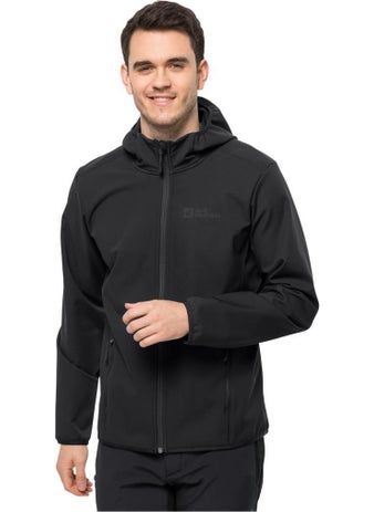 Jack Wolfskin هودي بورنبيرغ م أسود معطف رجالي 1307471-6000  - Image 4