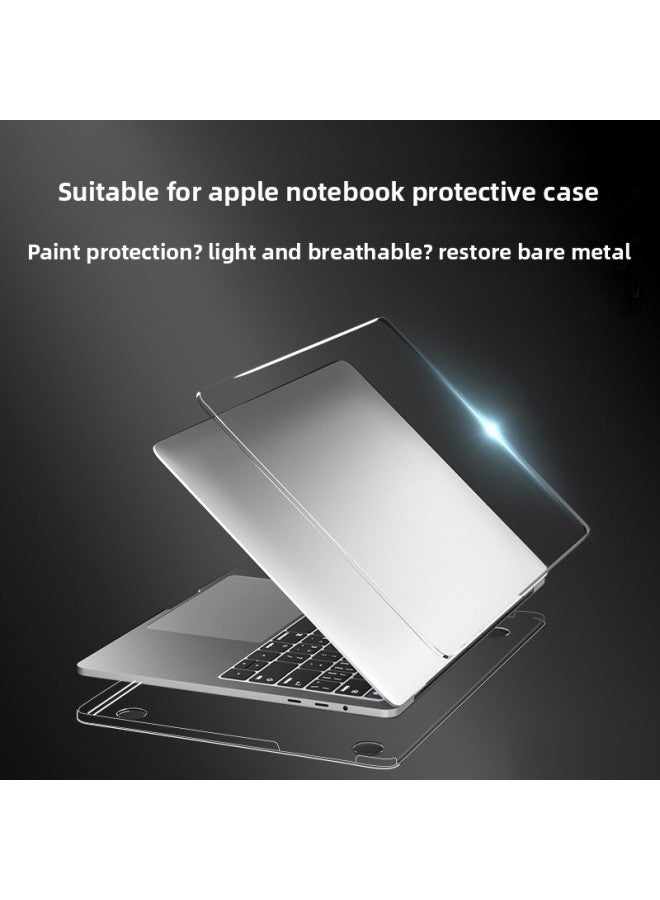 Applicable Dedicated MacBookPro Protective Case 13-inch Crystal Transparent For Apple Notebook Shell Protective Case-Color:Yellow-Applicable Model:13pro Reitna（A1425/A1502）