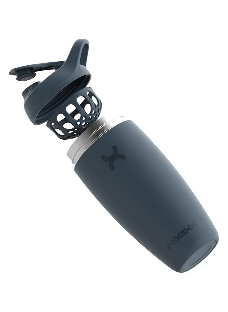 Promixx Pursuit Shaker Bottle - Stainless Steel - 550ml - Image 3
