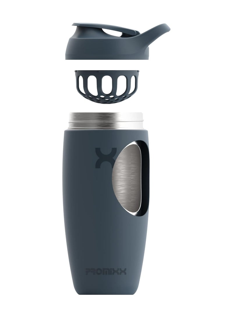 Promixx Pursuit Shaker Bottle - Stainless Steel - 550ml - Image 4