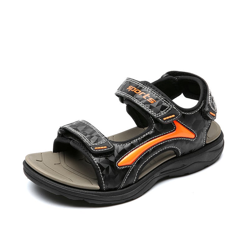 Supply Summer Children'S Sandals Children'S Shoes For Older Children Trendy Soft-Soled Outdoor Beach Shoes - Image 1