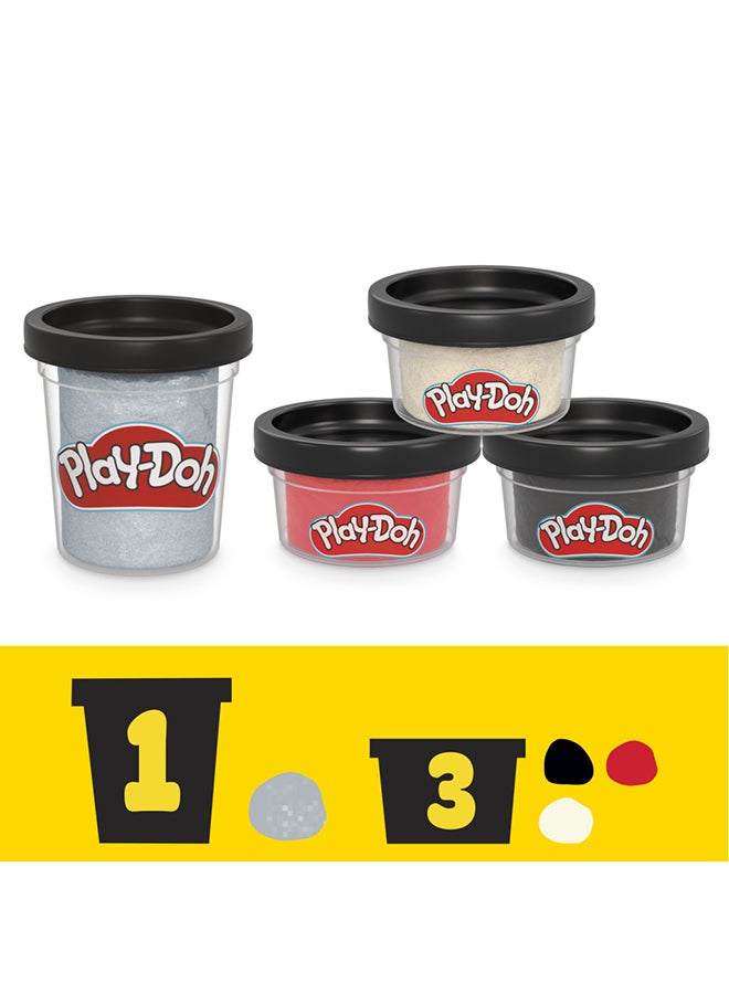 Play-Doh STAR WARS: THE MANDALORIAN Launching Speeder Playset, Bendy Grogu & 4 Inch Mando Action Figures, Imagination Toys for 4 Year Old Boys & Girls & Up - Image 1