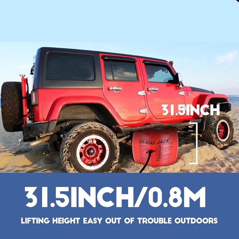 4T Exhaust Air Jack Inflatable Car -Road Exhaust Air Jack for Vehicle SUV Car Truck Rescue - Image 2