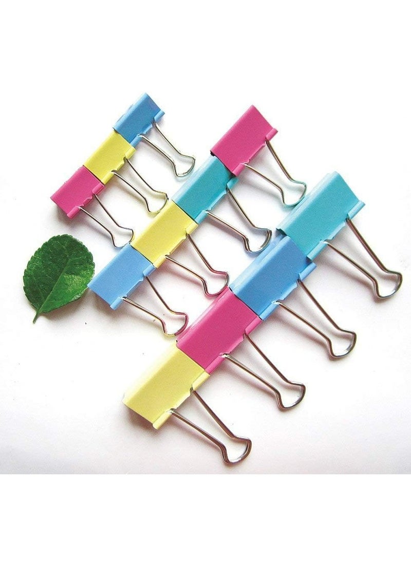 Oasisgalore 240Pcs Colored Office Clips Set, Assorted Sizes Paperclips Paper Clamps Rubber Bands  - Image 5
