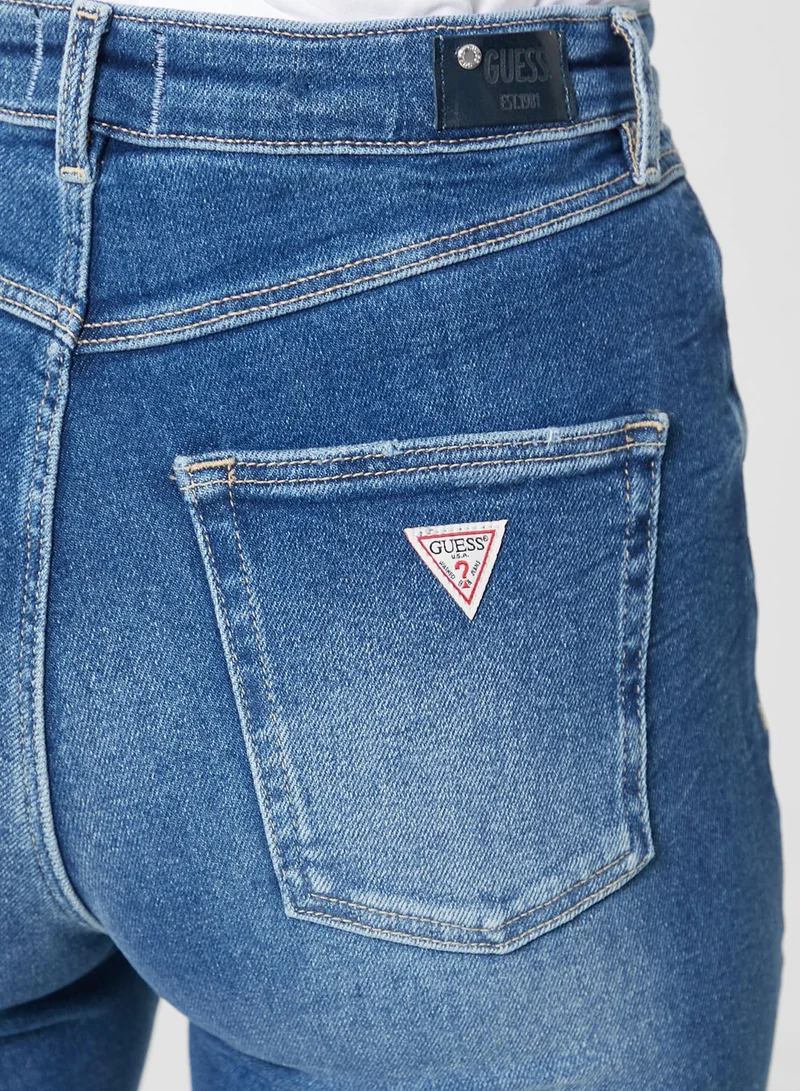 GUESS High Waist Skinny Jeans