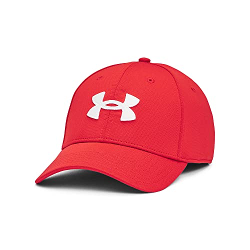 Under Armour Men's Blitzing Cap Stretch Fit, (600) Red / / White, Large/X-Large - Image 4