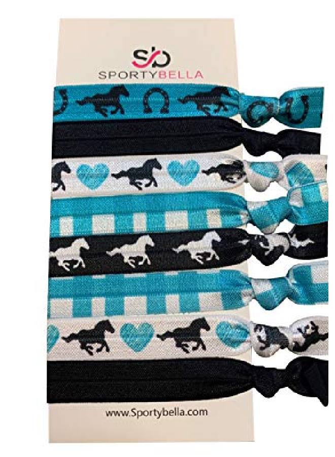 Infinity Collection Horse Hair Accessories Horse Hair Ties Cowgirl Hair Ties No Crease Horse Hair Elastics Set For Equestrian - Image 2