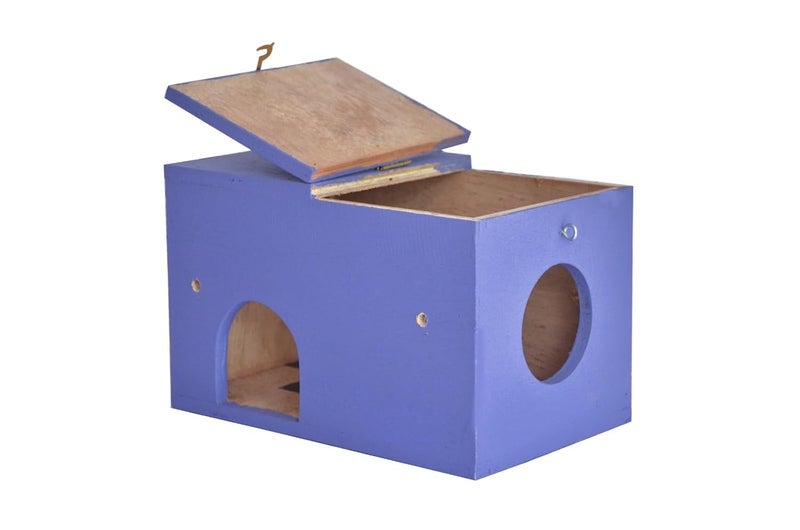 GO7 Wooden Squirrel House, Comfortable & Safe for Squirrel Pack of 1 - Image 2