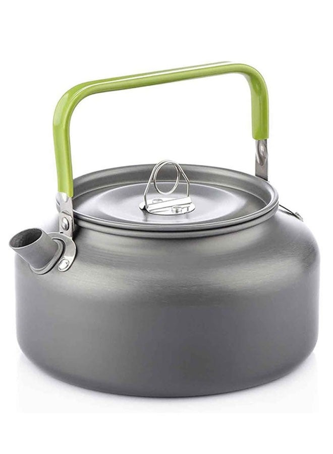 HAWAWA 1.2L Outdoor Camping Kettle Portable, Aluminum Water Pot with Carrying Bag, Compact Lightweight Teapot for Barbecue Picnic Hiking  - Image 1