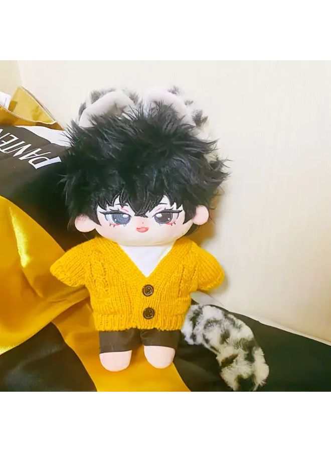 Yellow Sweater T Shirt Pants 3 Piece Set For Boys Cool Casual Outfit Gift - Image 4