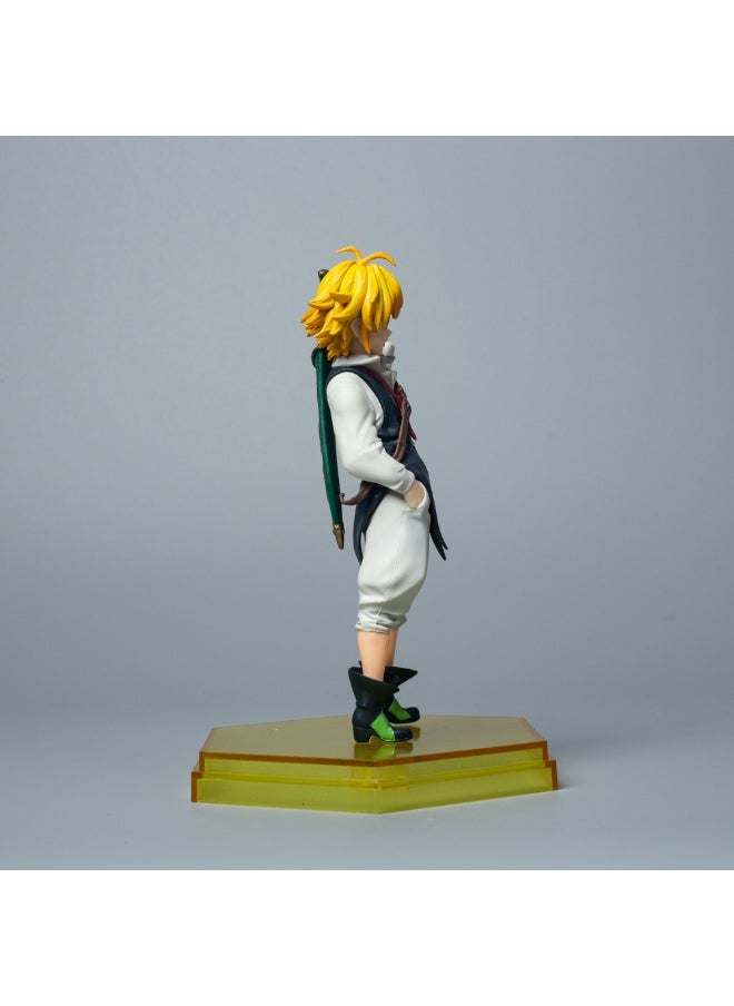 general Meliodas desktop decoration, character model collection, decorative toys, gifts for family and friends - Image 3