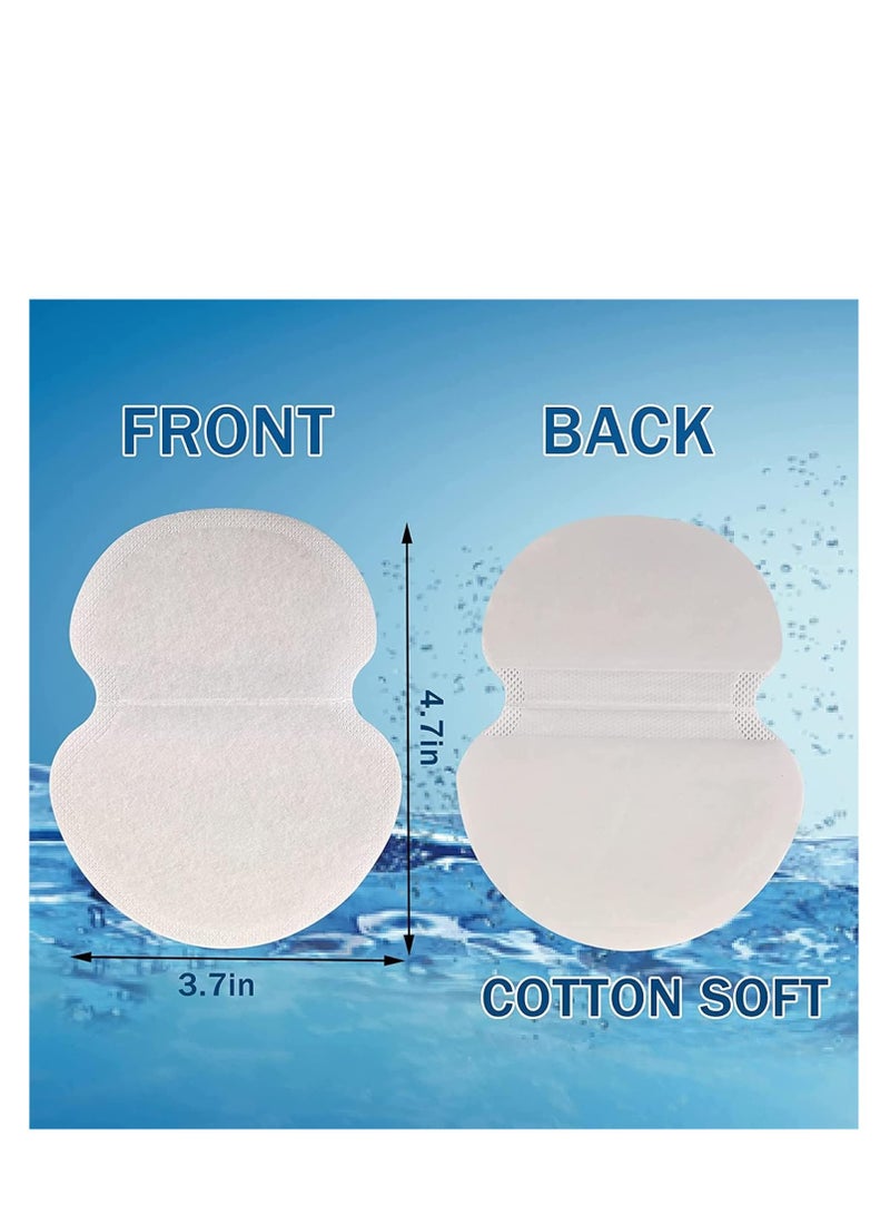 MOSH Underarm Sweat Pads, 60Pcs Disposable Underarm Shields Pads for Clothing Sweating Comfortable Unflavored Non Sweat Armpit Protection, Comfortable Unflavored, Non Visible - Image 2