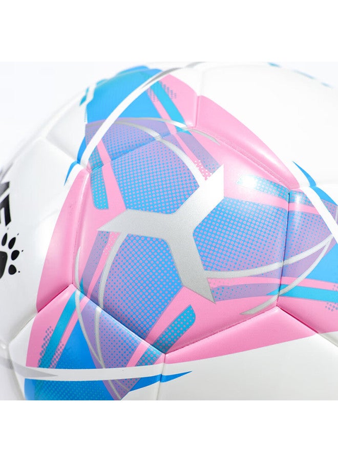 Kelme Heat-bonded Youth Professional Match Training Durable Standard Size 4 Football Pink Blue Size 4 - Image 5