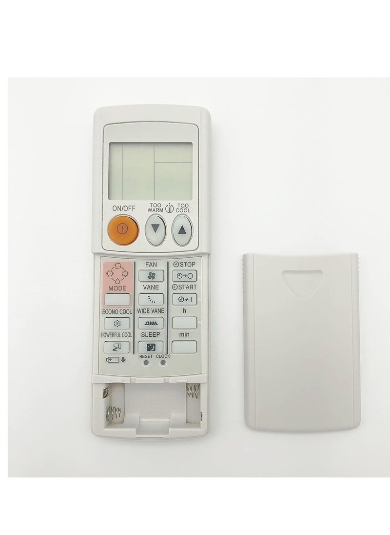 TIGER Universal Remote Control Replacement for Mitsubishi Air Conditioner A/C | Compatible with Most Models Including MSZ-A12NA, MSZ-GE09NA, MSZ-A15NA, MSZ-D30NA, MSZ-A24NA-1, KM07M, KM15E | Easy to Use, No Setup Required  - Image 3