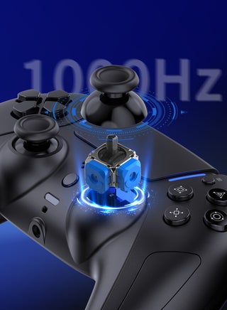 Wireless Gaming Controller with Hall Effect Joysticks, 6-Axis Motion Sensor, Bluetooth 5.3 and USB-C Wired Play, Compatible with PS5, PC, Mac, Android, iOS, Steam Deck - view 5
