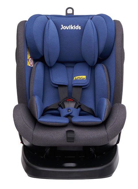 Rotating Angela Safety Baby Car Seat With Isofix And Top Tether, 360 Degree Swivel Child Seat, 0/1/2/3, 0 - 12 Years Old, ECE R44/04, Blue