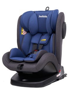 Jovikids Rotating Angela Safety Baby Car Seat With Isofix And Top Tether, 360 Degree Swivel Child Seat, 0/1/2/3, 0 - 12 Years Old, ECE R44/04, Blue  - Image 4