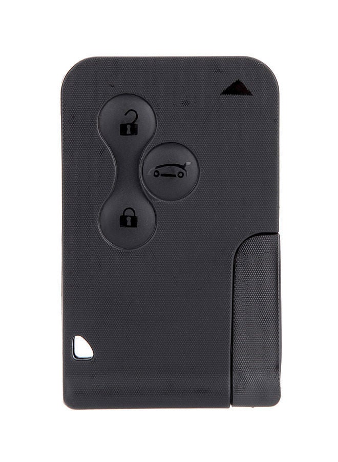 NIBEMINENT Smart Remote Key Shell Case With Uncut Blade For Renault Megane - Image 1