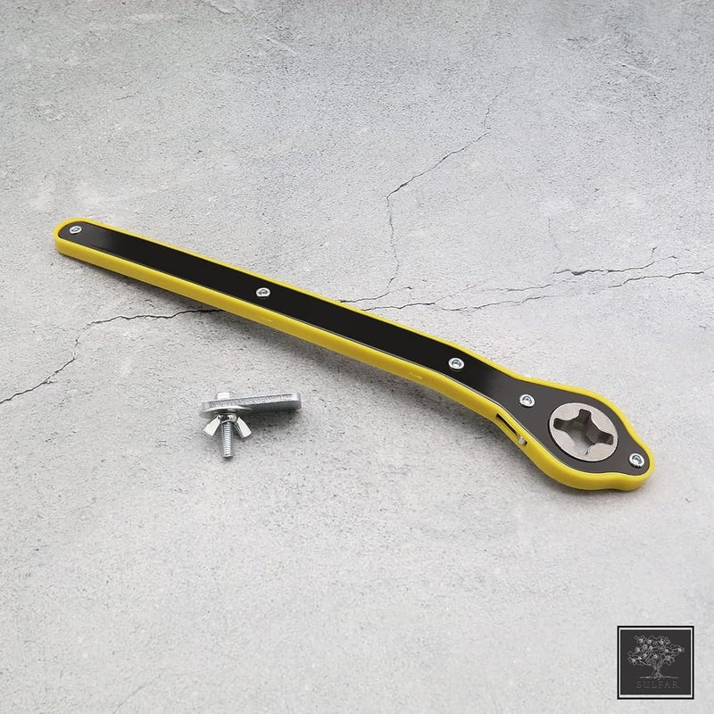 sulfar Universal Car Jack Ratchet Wrench|360° Forward & Reverse Knob|Scissor Jack Lift Speed Handle Tool|Tire Wheel Jack Wrench - Image 3