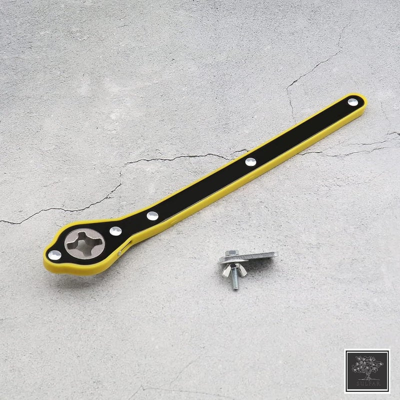 sulfar Universal Car Jack Ratchet Wrench|360° Forward & Reverse Knob|Scissor Jack Lift Speed Handle Tool|Tire Wheel Jack Wrench - Image 2