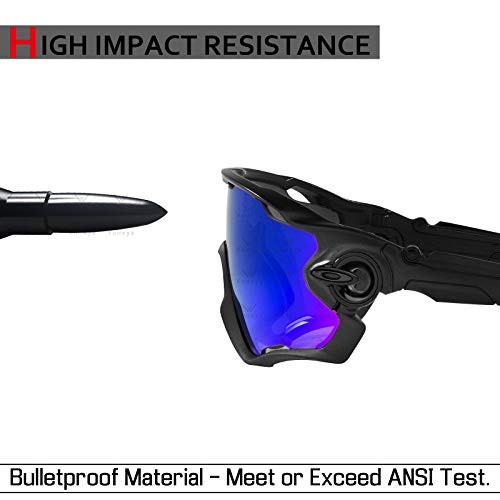 Vonxyz Lenses Replacement for Oakley Flak 2.0 XL OO9188 Sunglass - Chrome MirrorCoat Polarized - Image 4